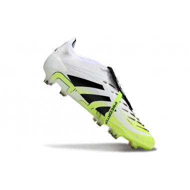 Бутсы Predator Elite Fold-Over Tongue FG White Green