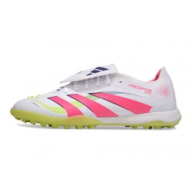 Сороконожки Predator League TF white pink 