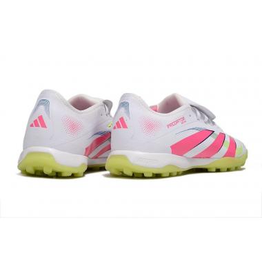 Сороконожки Predator League TF white pink 