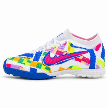 Детские футбольные сороконожки Mercurial Vapor 15 MDS Multicolor TF