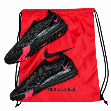 Футбольные сороконожки Mercurial Vapor 16 Elite Black Air Max 95 Pack Turf TF