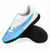 Детские сороконожки Phantom GX White Blue Pink Turf TF