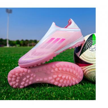Детские футбольные сороконожки F50 Laceless Pink