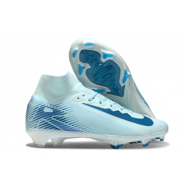 Детские бутсы Air Zoom Mercury Vapor FG blue с носком