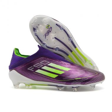 Детские бутсы F50 Laceless purple FG 