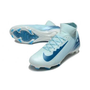 Детские бутсы Air Zoom Mercury Vapor FG blue с носком
