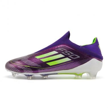 Детские бутсы F50 Laceless purple FG 