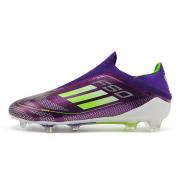 Детские бутсы F50 Laceless purple FG 