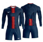 Форма футбольная Dri-FIT long sleeve custom Barcelona