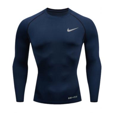 Термокофта Nike Pro Сombat синя
