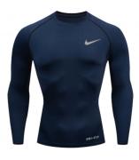 Термокофта Nike Pro Сombat синяя