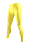 Компрессионные термоштаны Compression Pro Dri-Fit желтые 