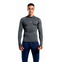 Компрессионная термокофта Techfit grey