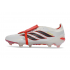 Бутсы Predator Elite Tongue FG white red