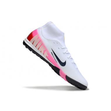Сороконожки Air Zoom Mercurial Superfly X White Pink TF