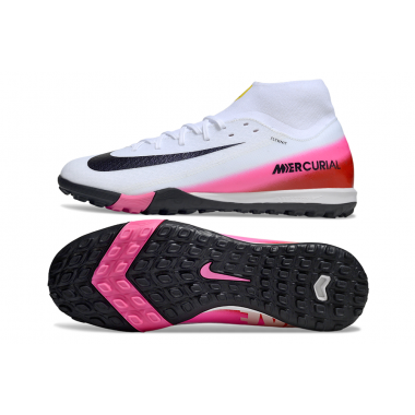 Сороконожки Air Zoom Mercurial Superfly X White Pink TF