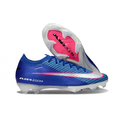 Футбольные бутсы Nike Air Zoom Mercurial Vapor XVI FG Racer Blue/White + перчатки в подарок