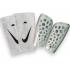 Щитки Mercurial Lite pro 23/24 white + Cетки