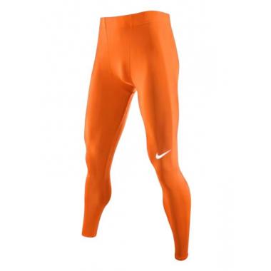 Компрессионные термоштаны Compression Pro Dri-Fit оранжевые