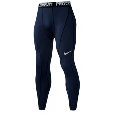 Термоштаны Nike Pro Combat dark blue
